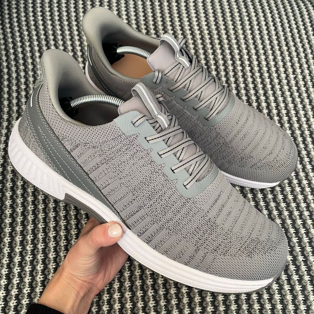 OrthoFeet Yari hands-free grey slip on sneaker men’s shoe size 12